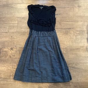Black and grey dress